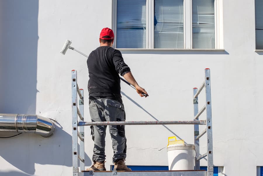 Pintar fachada casa en Ferrol