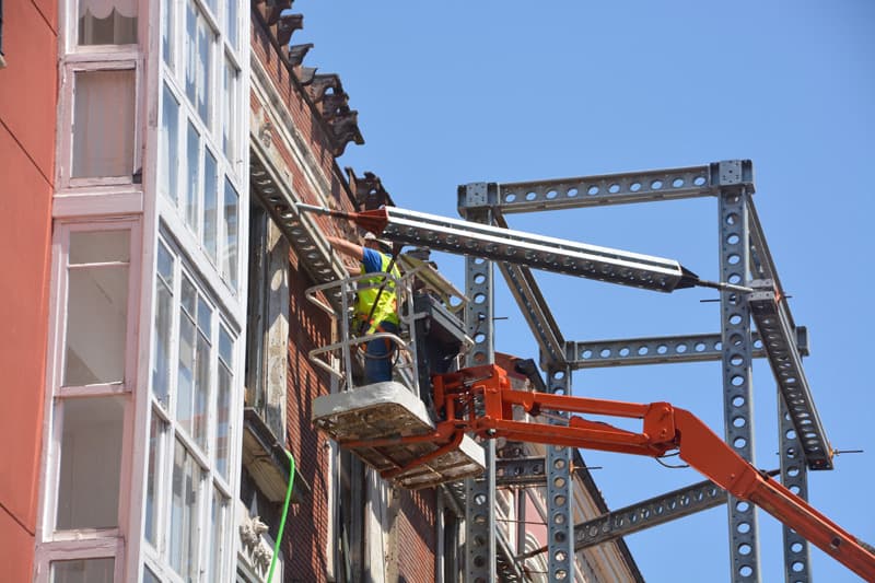 Rehabilitación de fachadas en Ferrol